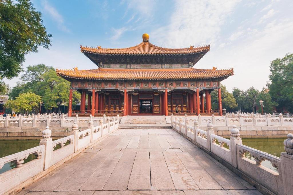Greentree Inn Beijing Dongcheng District Wangfujin South Luogu Lane Houhai Express Hotel Buitenkant foto